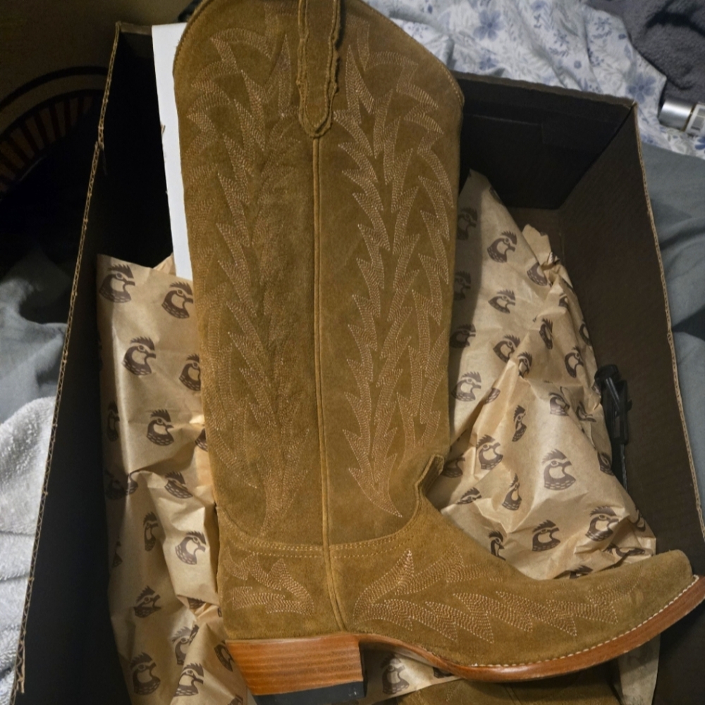 JRC & SONS SUEDE TALL WOMENS BOOTS